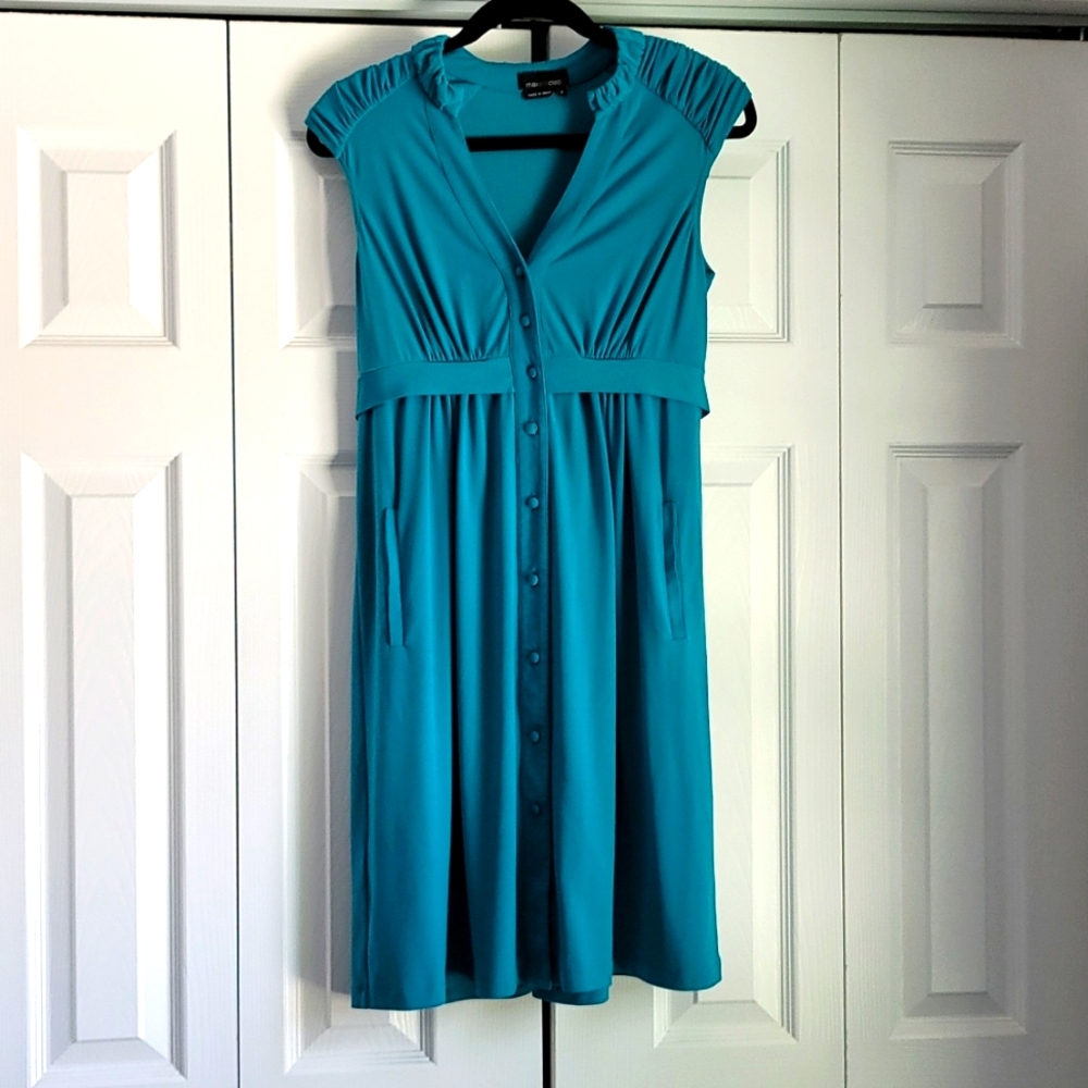 Teal Max & Celo Dress